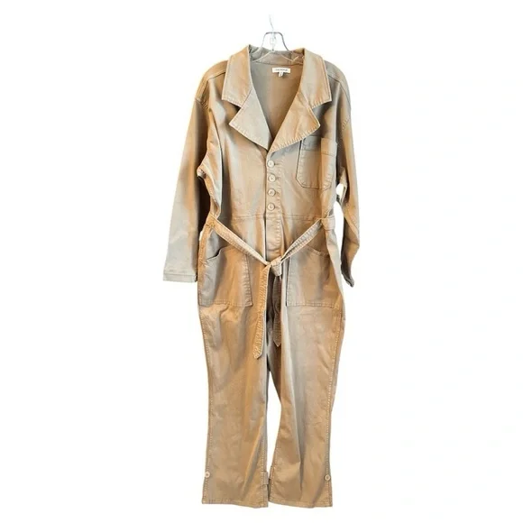 NWT Good American The On Duty khaki jumpsuit Size XXL (5) - Picture 2 of 10